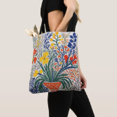 Tote Bag Vase et fleurs sauvages (De près)
