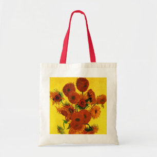 Tote Bag Vase Still Life avec 15 tournesols Vincent van Gog
