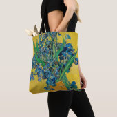 Tote Bag Vase Van Gogh avec Iris Classic Impressionnisme (De près)