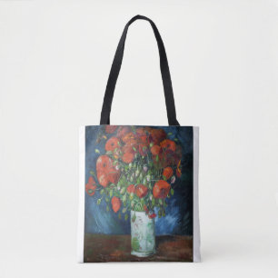 Tote Bag Vase with Poppies 1886 par Vincent van Gogh