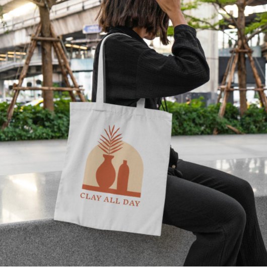 Tote Bag Vases d'argile