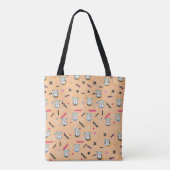 Tote Bag Vector de Dog Seamless (Dos)
