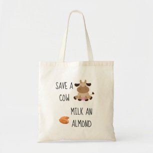 Tote Bag Vega Sauver une vache Lait et amande Revitalisable