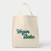Tote Bag Vegan Babe (Devant)
