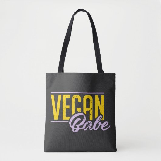 Tote Bag Vegan Babe (Devant)