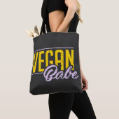 Tote Bag Vegan Babe (De près)