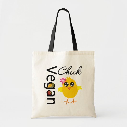 Tote Bag Vegan Chick (Devant)