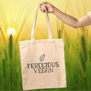 Tote Bag Vegan Ferocious Simple