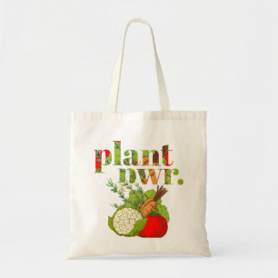 Tote Bag Vegan Plante Power