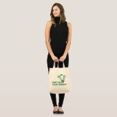 Tote Bag Veganisme (Devant (modèle))