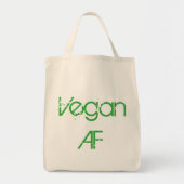 Tote Bag Végétalien AF (Devant)