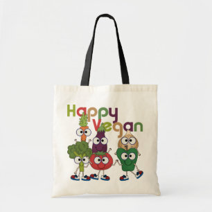 Tote Bag Végétalien heureux
