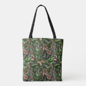 Tote Bag Végétation forestière et baies (Dos)