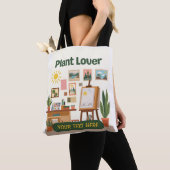 Tote Bag Végétation personnalisée et conception d'espace de (De près)