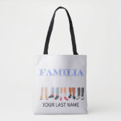 Tote Bag Veille de bienvenue familiale (Devant)