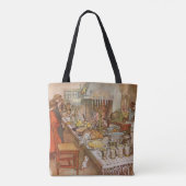 Tote Bag Veille de Noël Carl Larsson 1904 (Dos)