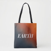 Tote Bag Veine minérale - Gradient organique terrestre (Devant)