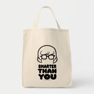 Tote Bag Velma "plus futé que vous" graphique