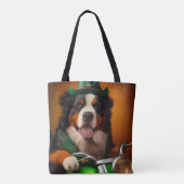 Tote Bag Vélo de randonnée bernois Saint-Patrick (Dos)