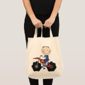 Tote Bag Vélo de saleté - T-shirts et cadeaux de garçon (Devant (produit))