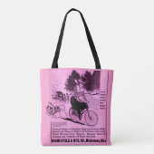 Tote Bag Vélo des années 1890 et Le Racycle (Dos)