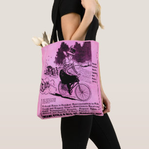 Tote Bag Vélo des années 1890 et Le Racycle