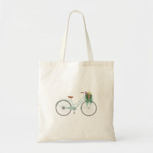 Tote Bag Vélo floral