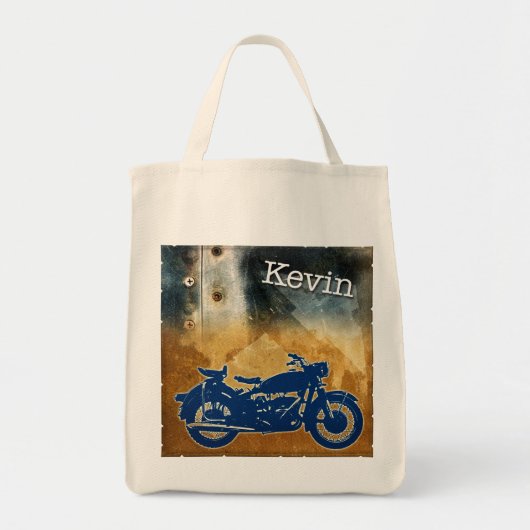 Tote Bag Vélo sur le métal (Devant)