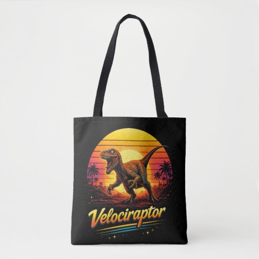 Tote Bag Vélociraptor (Devant)
