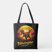 Tote Bag Vélociraptor (Dos)