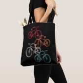 Tote Bag Vélos colorés (De près)