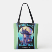 Tote Bag Vendeur Fortune Bleue _ Halloween (Dos)