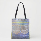 Tote Bag Vendredi 'Faded Jeans Look' (Devant)