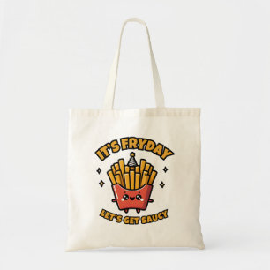 Tote Bag Vendredi Fun : Frites de pommes de terre pour fair