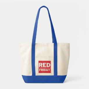 Tote Bag Vendredi rouge n'oublions pas tous ceux qui sont d