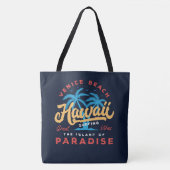 Tote Bag Venice Beach Hawaii Surf (Devant)