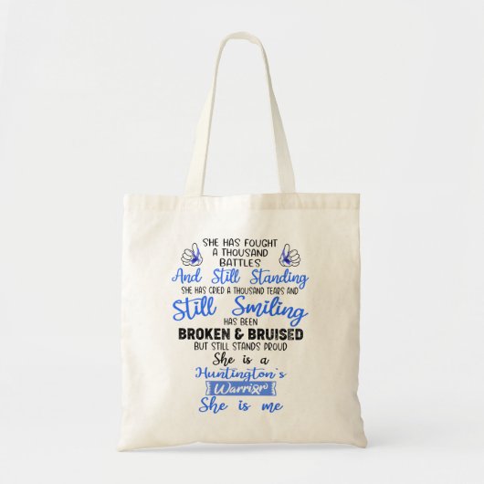 Tote Bag Venin de Huntington (Devant)