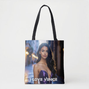 TOTE BAG VENISE - J'AIME VENISE - ITALIE