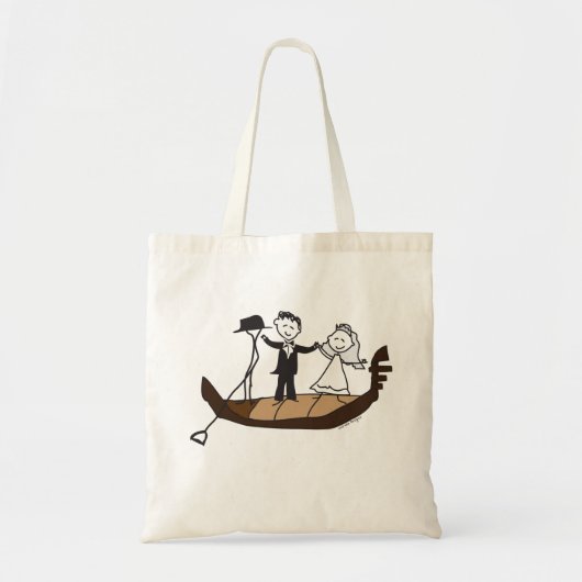 Tote Bag Venise Mariée et Salle (Devant)