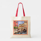 Tote Bag Venise - Stylo & Laver Aquarelle (Dos)