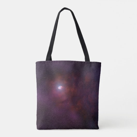 Tote Bag Vent Pulsar D'Une Étoile Neutron. (Dos)