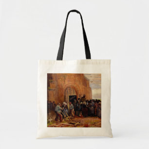 Tote Bag Vente de débris de bâtiment par Vincent van Gogh