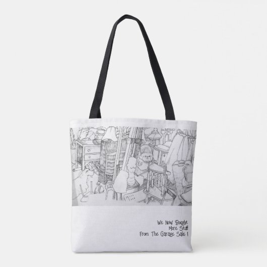 Tote Bag Vente de garage SacTote (Dos)