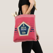 Tote Bag Vente de vendredi rose (De près)