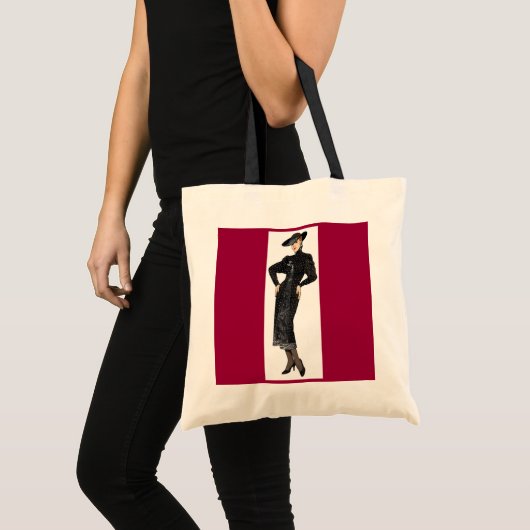 Tote Bag VENTE - Karl Lagerfeld Fourre-tout 1983 (Devant (produit))