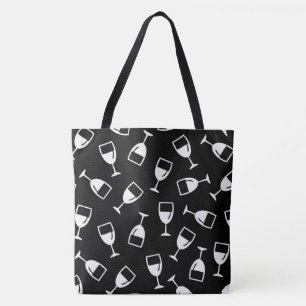 Tote Bag Ver à vin