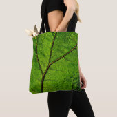 Tote Bag Verdure des veines feuilles de papillon (De près)
