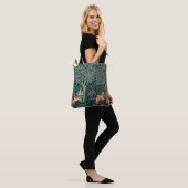 Tote Bag VERDURE, Hares d'ANIMAUX FORESTIERS, Renard, Flora (Sur le modèle)