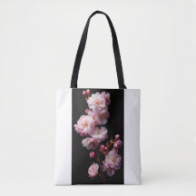 Véritables fleurs de sakura noires