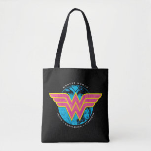Tote Bag Vérité Compassion Force Comic Wonder Woman Logo